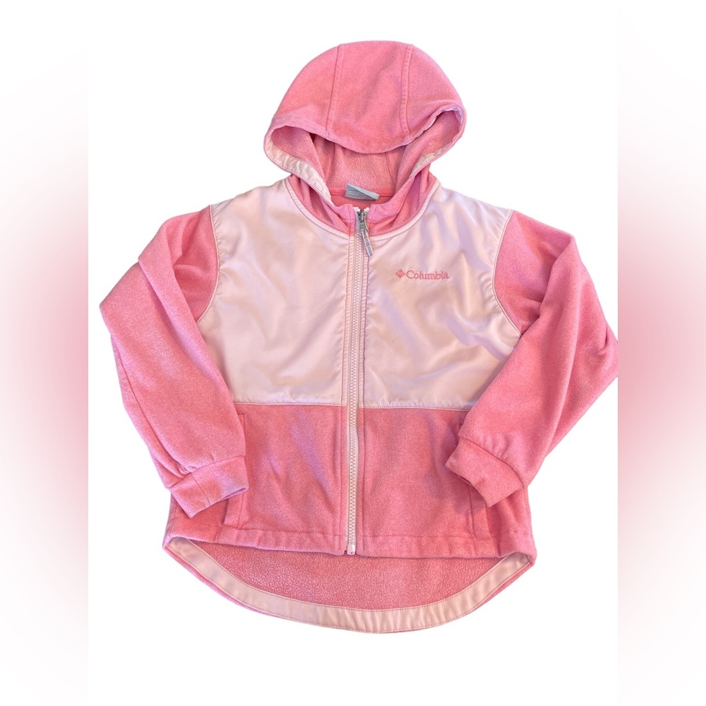 Columbia Pink Zip-Up Hoodie